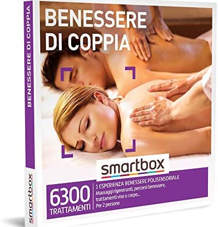 Smartbox – Cofanetto regalo Benessere di coppia – Idea regalo di coppia – Un’esperienza benessere per 2 persone – idea regalo milan