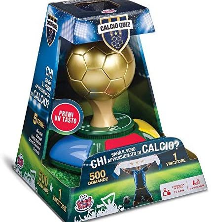 Grandi Giochi- GG01319, Calcio Quiz, Multicolore – idea regalo atalanta