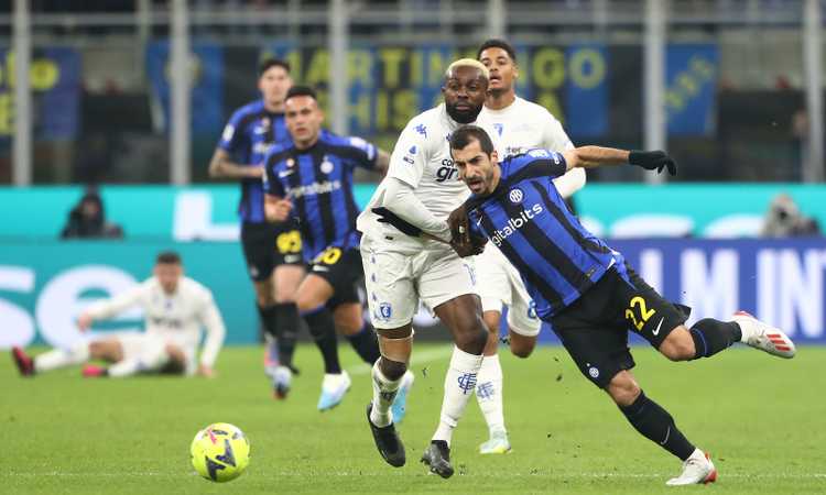 Inter – Empoli 0-1: il tabellino | Serie A