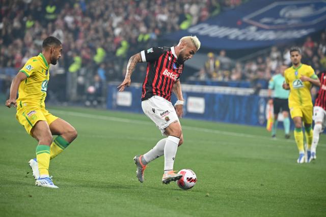 L’Équipe titola: Trasferimenti: Andy Delort (Nizza) in viaggio verso il Nantes