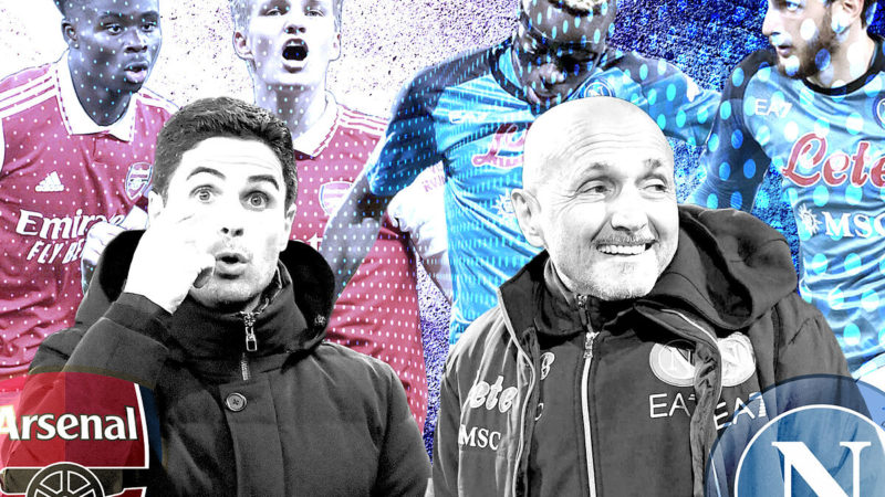 Le vite parallele di Arsenal e Napoli per essere i migliori d’Europa