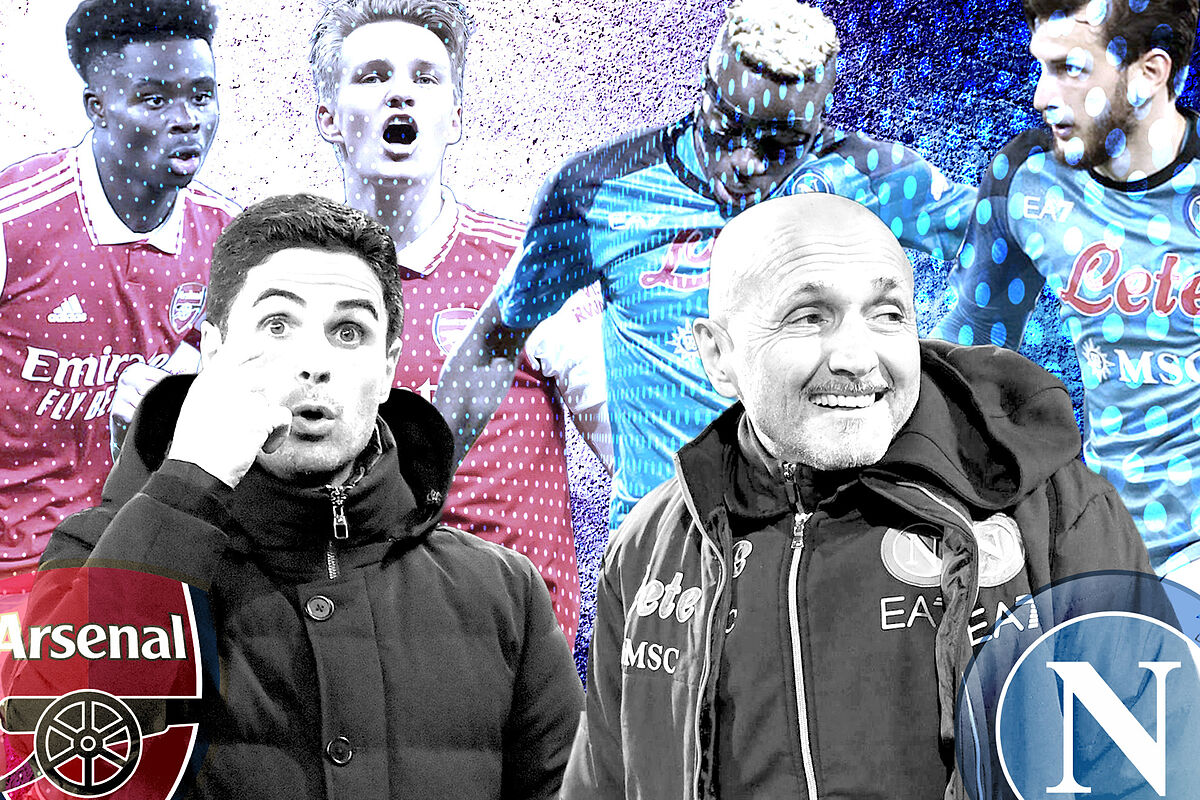 Le vite parallele di Arsenal e Napoli per essere i migliori d’Europa