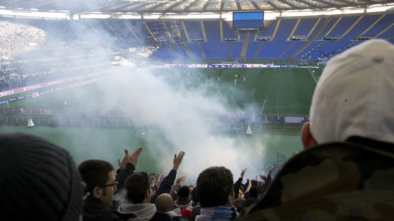 Serie A: La Curva della Lazio, chiusa una partita per cori razzisti a Umtiti e Banda