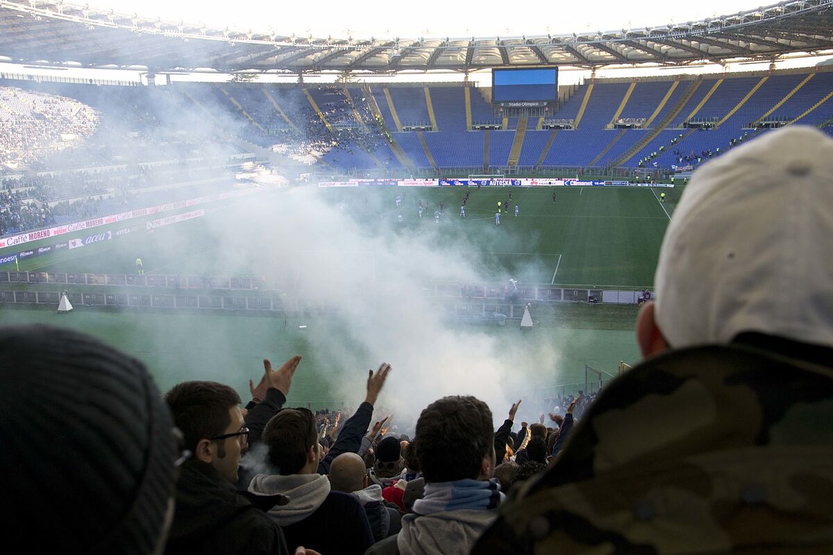 Serie A: La Curva della Lazio, chiusa una partita per cori razzisti a Umtiti e Banda
