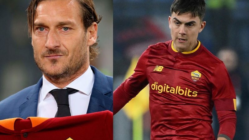Serie A: Totti ‘benedice’ Dybala: “È un fenomeno, è sopra tutti”