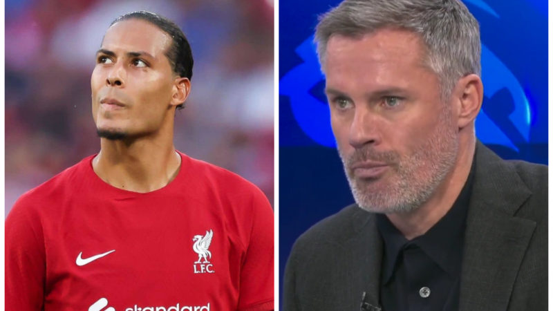 Carragher spara a Virgil van Dijk del Liverpool dopo l’esibizione del Real Madrid