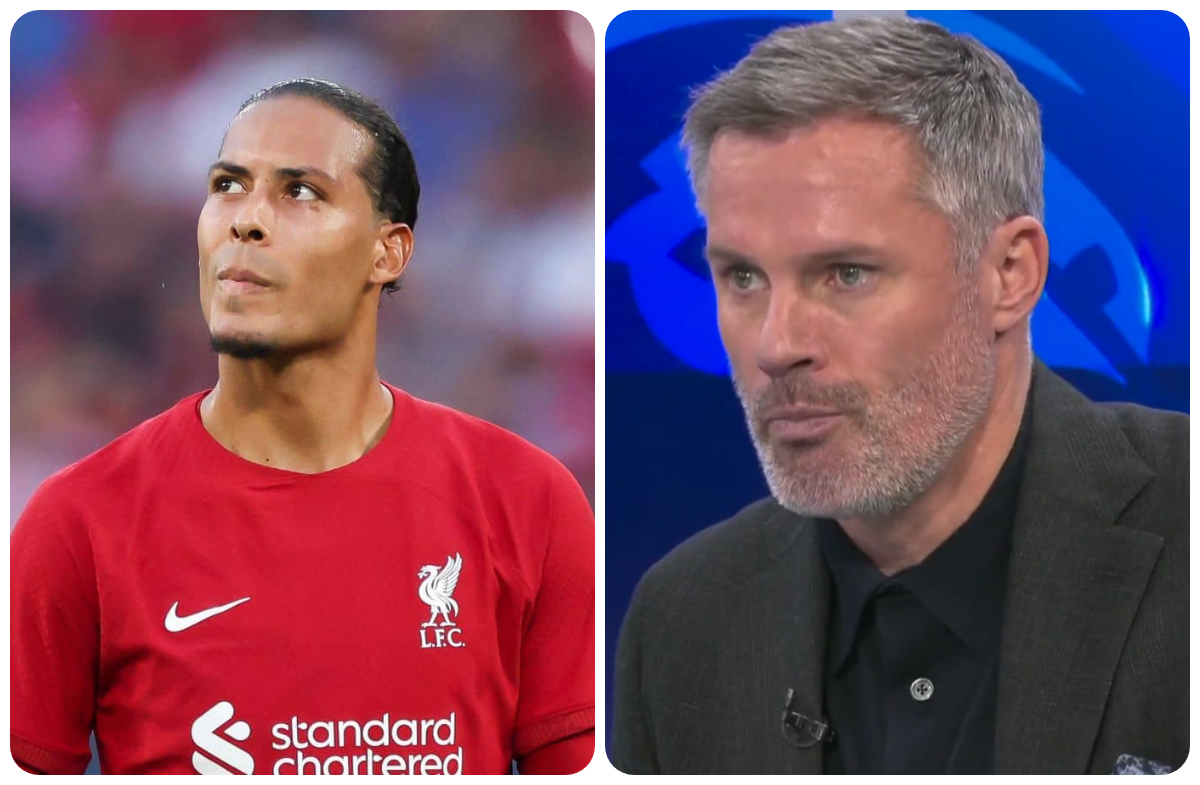 Carragher spara a Virgil van Dijk del Liverpool dopo l’esibizione del Real Madrid