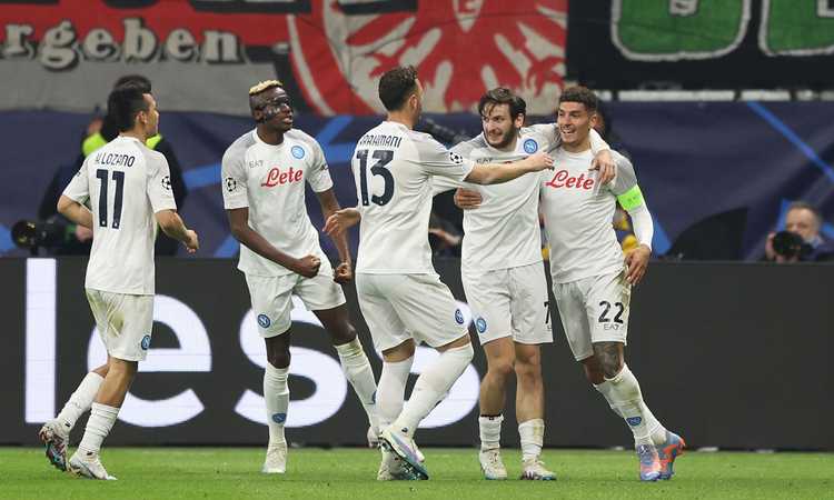 Eintracht Francoforte-Napoli 0-2: Spalletti fa riposare Kvara e Osimhen | Primapagina