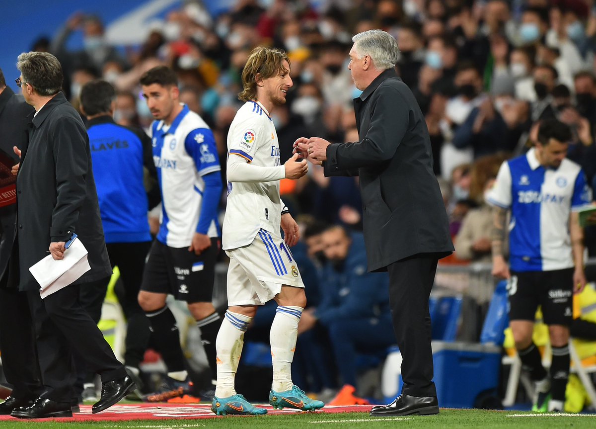 F. Romano pubblica: Carlo Ancelotti sulla situazione contrattuale di Luka Modrić: “Modrić ha già dimostrato di…