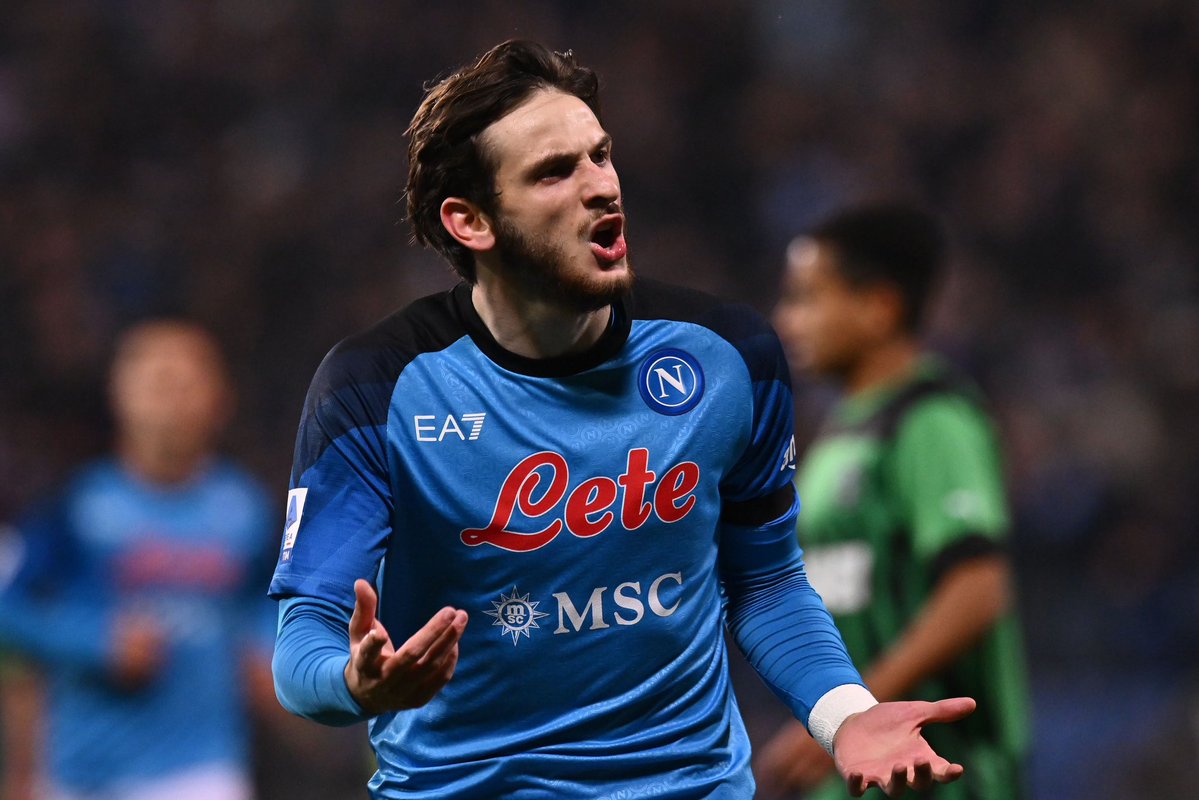 F. Romano pubblica: Il presidente del Napoli De Laurentiis: “Khvicha Kvaratskhelia era nella nostra lista da tre anni…