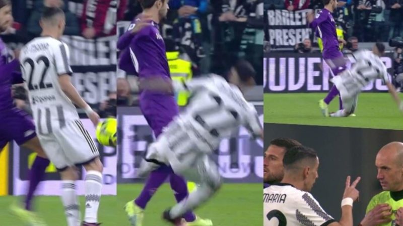 Juve-Fiorentina, Ranieri provoca Vlahovic e Di Maria: scontro in campo