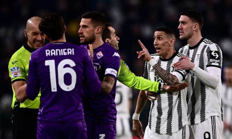 Juve-Fiorentina, la MOVIOLA LIVE: scintille tra Ranieri e Vlahovic-Di Maria, gol di Rabiot con la Goal Line | Primapagina