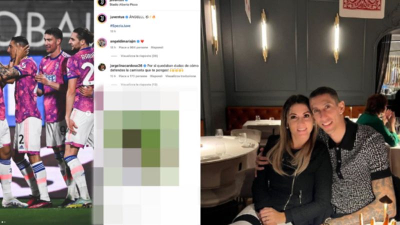 Per Chi Aveva Dubbi: Di Maria, La Moglie e la Maglia della Juventus