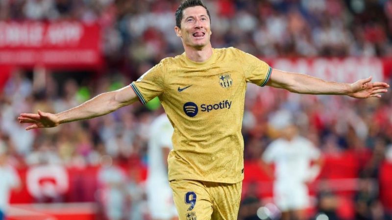 Pichichi LaLiga Santander 2022-2023 – Lewandowski guida la classifica con 14 gol