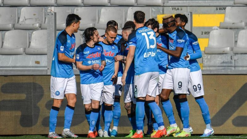 Riepilogo e gol della partita Spezia-Napoli (0-3) della 21ª giornata