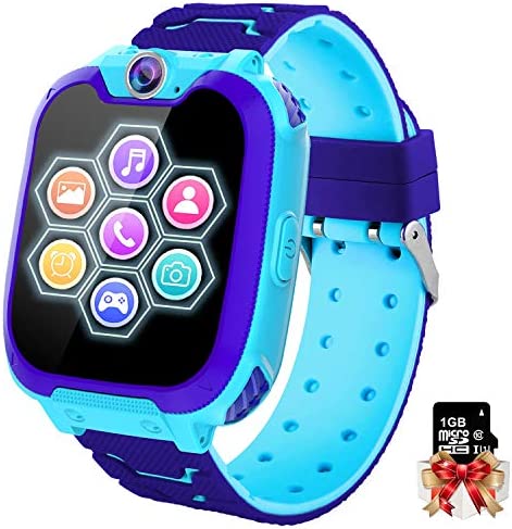 Orologio Intelligente Bambini con 7 Giochi – Musica MP3 Smartwatch Bambini, Orologio Intelligente Bambini con Telefono Allarme Camera, Bambini Smartwatch Regali per Ragazze Ragazzi Bambini, 3-12 Ys – idea regalo milan