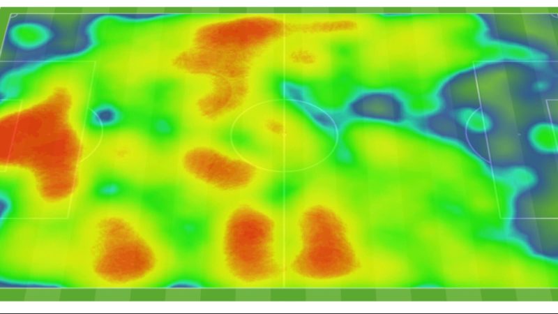 Analisi dell’heatmap di Mourinho durante Roma-Juve: scoprilo!