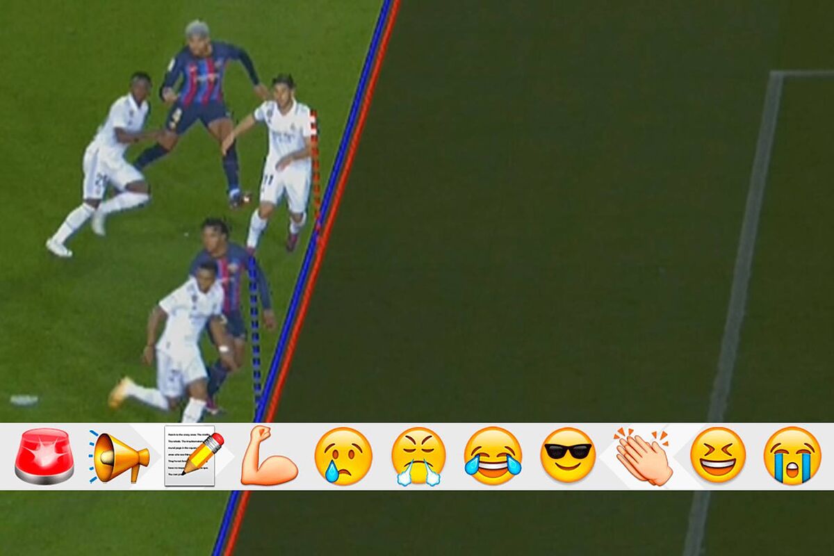 Barcellona-Real Madrid |  El Clásico: Devi credere che fosse fuorigioco