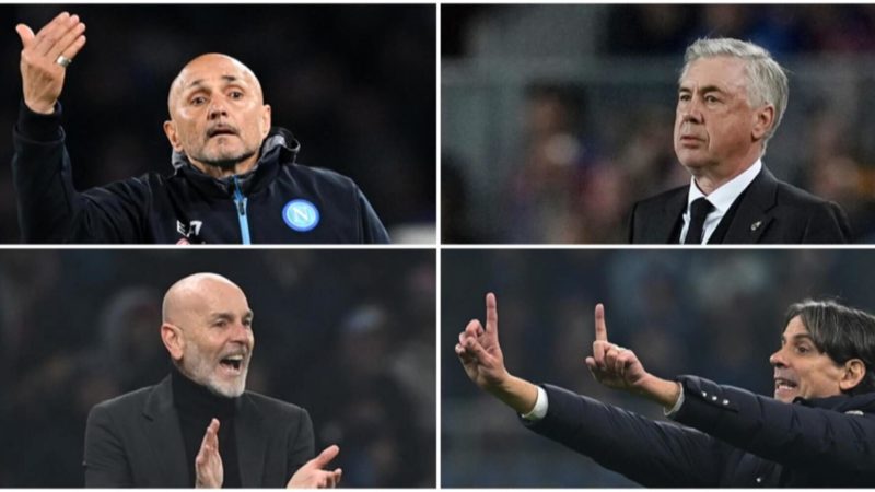 CdS – I maestri dell’Europa: la panchina parla italiano