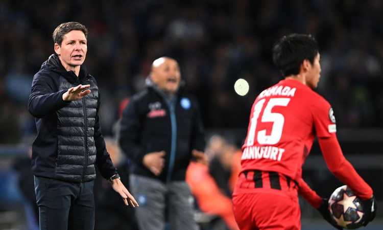 Eintracht, Glasner si inchina al Napoli: ‘E’ al livello del Bayern’ | Champions League