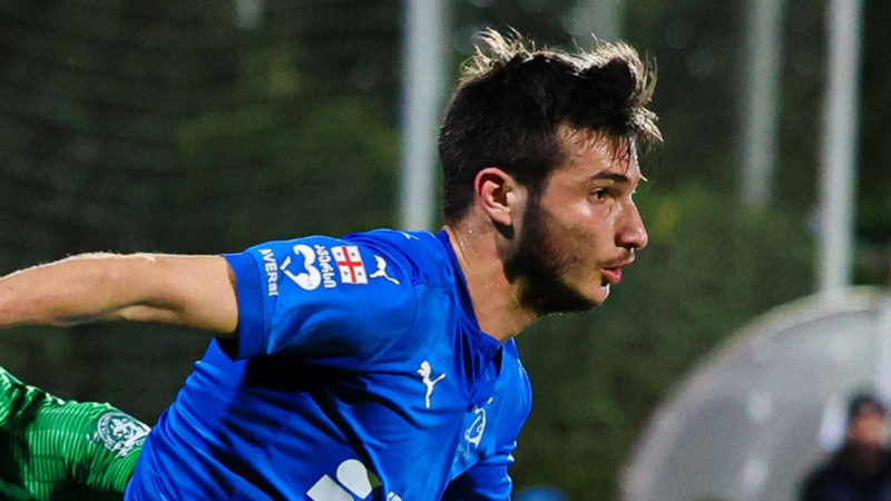 Giorgi Moistsrapishvili: il nuovo talento seguito dal Sassuolo.