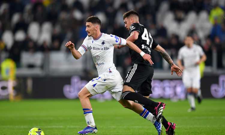 Juventus-Sampdoria, la MOVIOLA LIVE: il VAR convalida il gol di Rabiot, Vlahovic chiede un rigore | Serie A