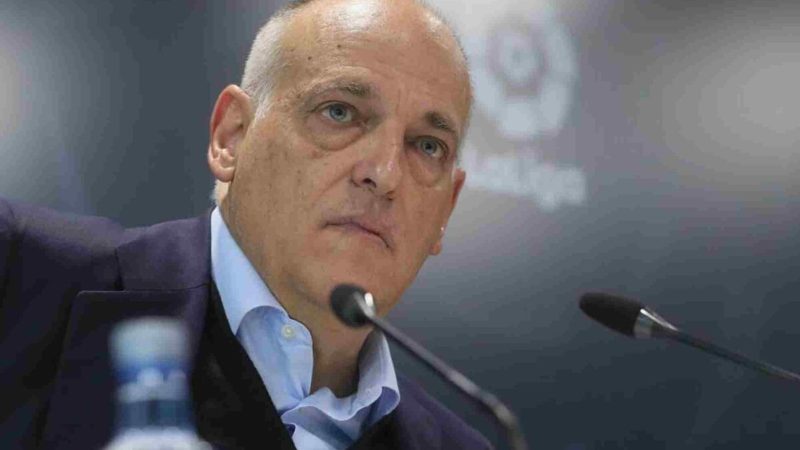 LaLiga Santander: Tebas: “Solo vedendo chi sta muovendo l’albero, Laporta capirà che sta sbagliando porta”