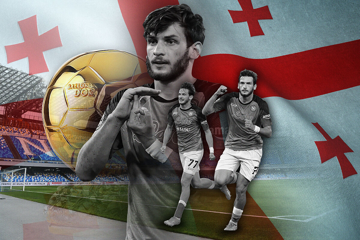 Serie A: un calciatore georgiano può essere il miglior giocatore del mondo?: “Kvaratskhelia sarà il Pallone d’Oro”