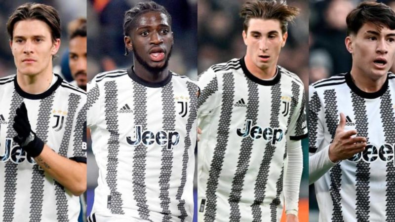TS – il minutaggio dei giovani bianconeri è da record