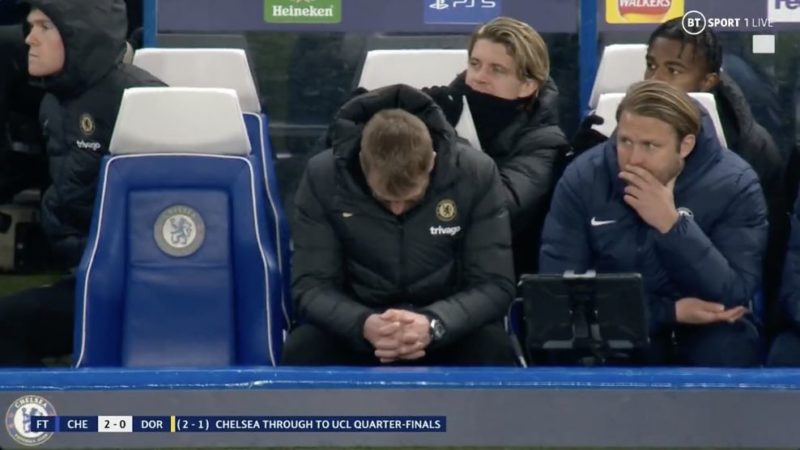 Video: Graham Potter del Chelsea ammette di non aver potuto assistere alla ripetizione del rigore