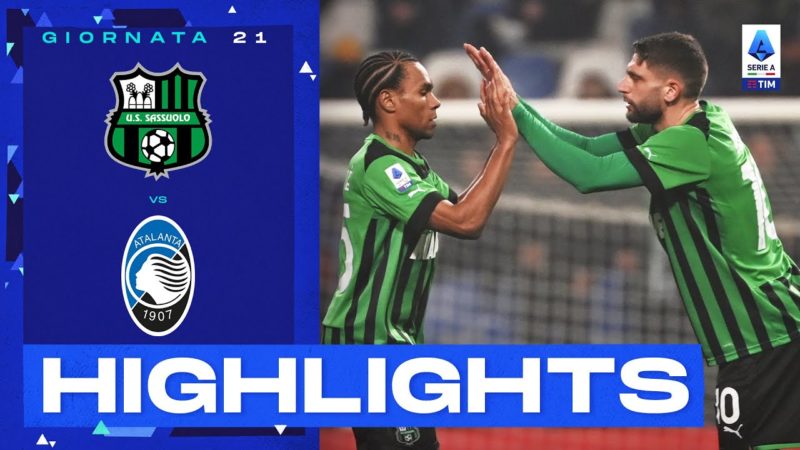 Sassuolo-Atalanta 1-0 |  Laurienté piega la Dea: Gol e Highlights |  Serie A Tim 2022/23