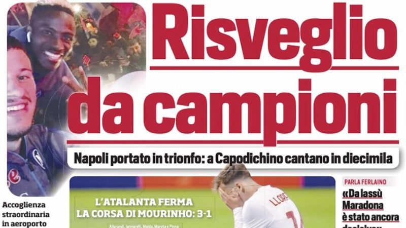 Da Twitter – #RassegnaStampa | #Buonanotte con le #PrimePagine dei quotidiani sportivi del 25…