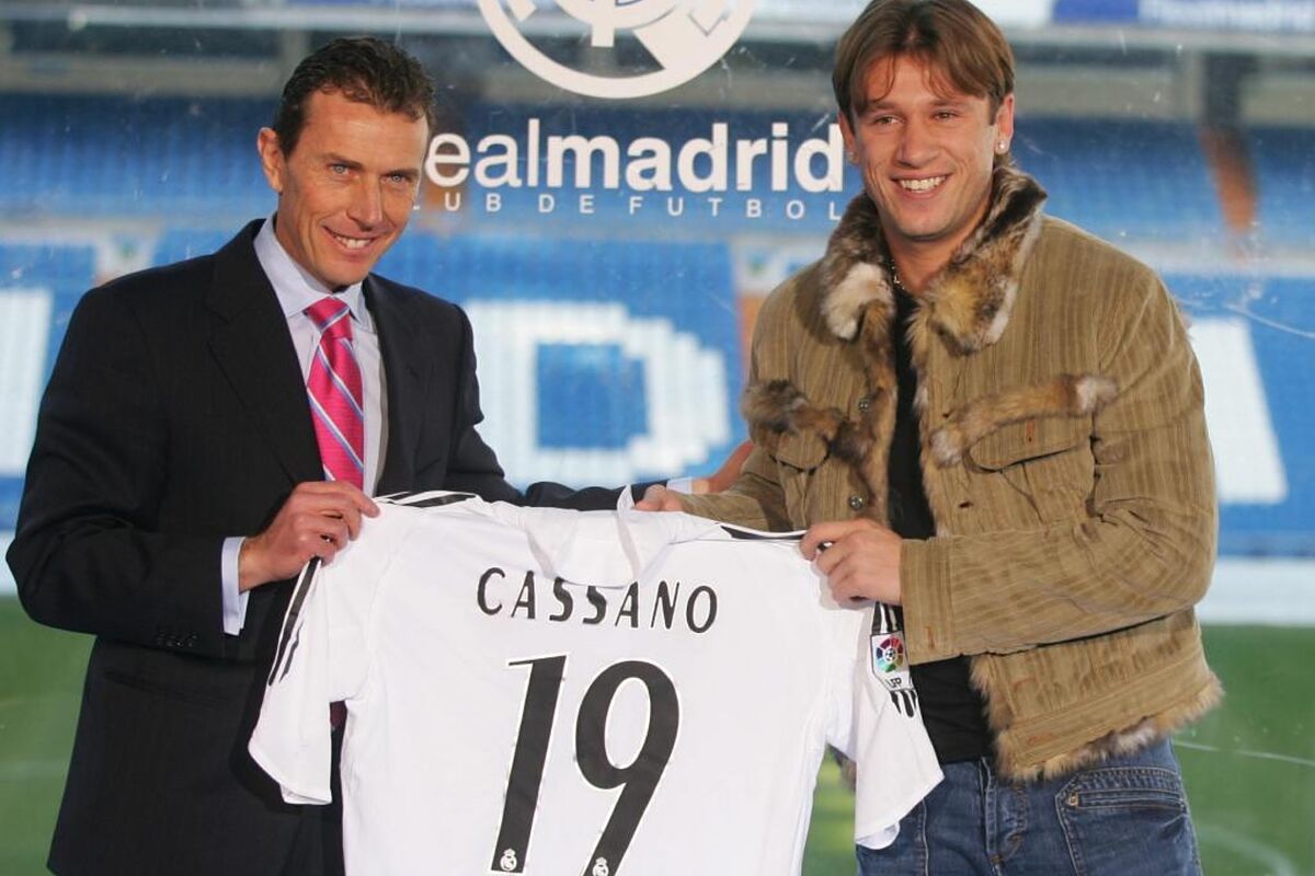 Serie A: Cassano ricorda la sua prima giornata al Real Madrid: “Butragueo è rimasto bianco”