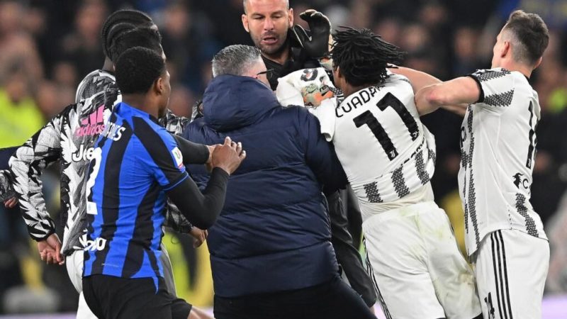 Serie A: Lukaku ‘la la’ nello sconto in un derby italiano che finisce con tre espulsi