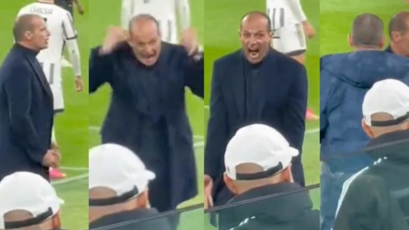 TS – Allegri e la frase urlata per l’ingresso ritardato di Paredes: cosa ha detto