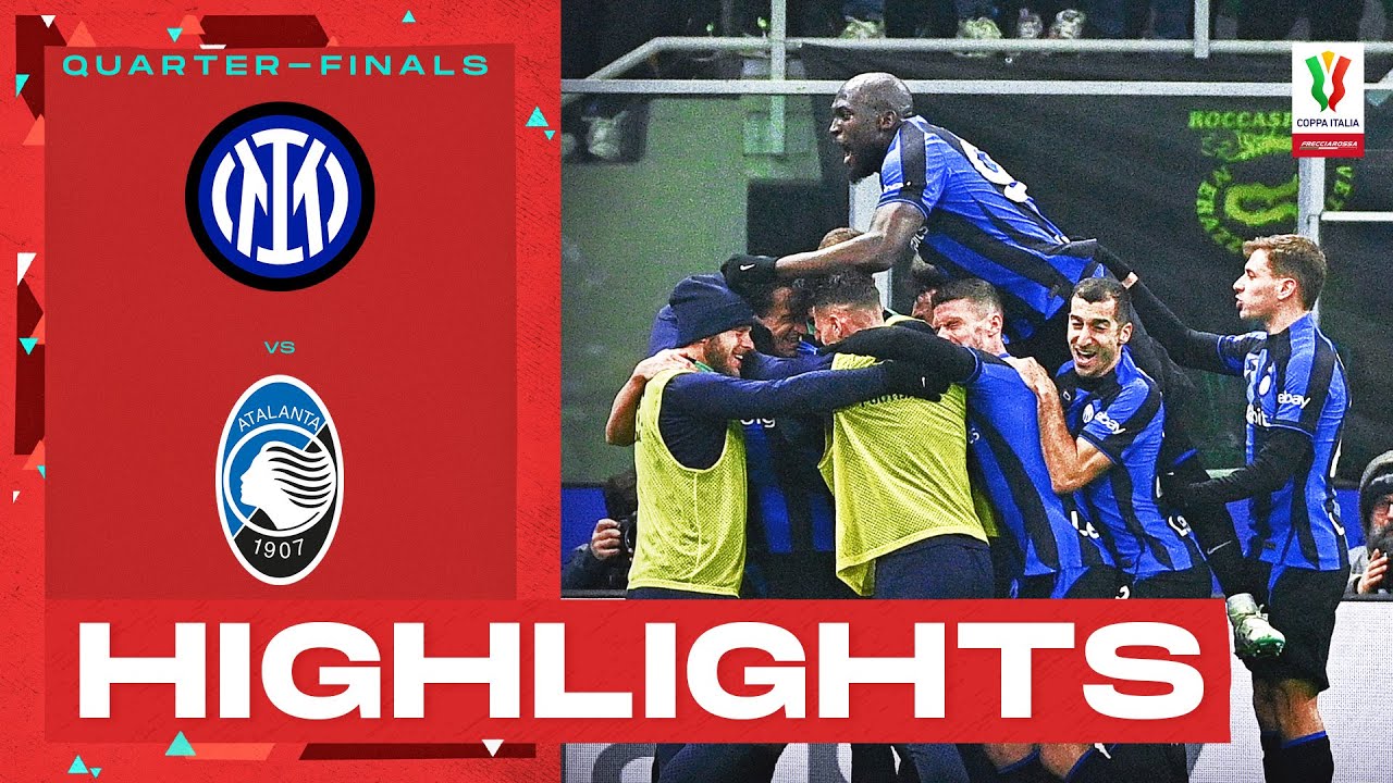 Inter-Atalanta 1-0 |  Darmian vince!  : Gol e momenti salienti |  Coppa Italia Frecciarossa 2022/23