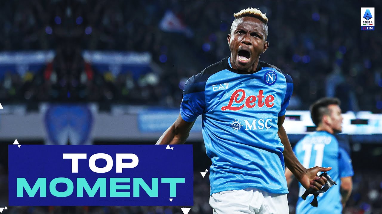 Osimhen lo ha fatto sembrare così facile | Momento migliore | Napoli-Roma | Serie A 2022/23
