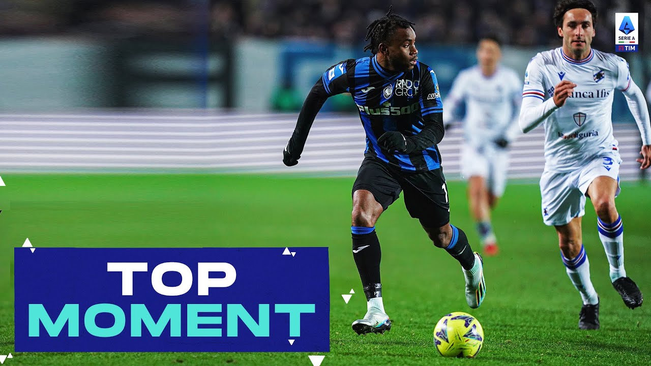 Lookman è in fiamme |  Momento migliore |  Atalanta-Sampdoria |  Serie A 2022/23