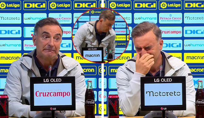 Celta: l’aneddoto di Carvalhal in sala stampa: l’audio si spegne, aspetta due minuti e…