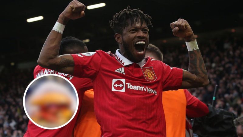 Fred riceverà un pasto vietato come ricompensa se sabato il Manchester United batterà il Manchester City nella finale di FA Cup