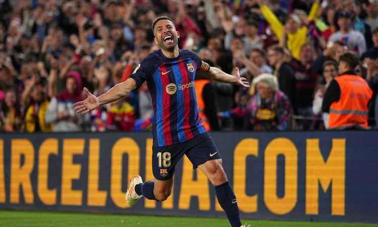 Liga: Jordi Alba lancia il Barcellona. LIVE: alle 22 Real Sociedad-Real Madrid | Estero