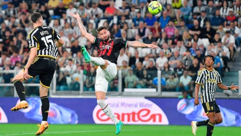Riassunto e gol di Juventus-Milan in Serie A