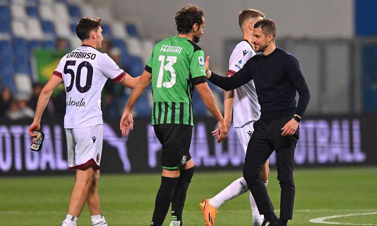 Sassuolo, Dionisi: ‘Pareggio giusto, Berardi è stato stoico’ | Serie A