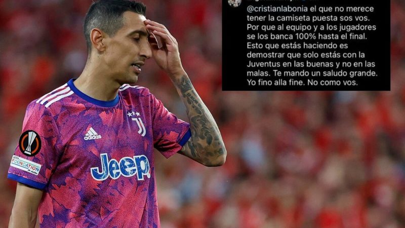 Serie A: Di Mara punge con un ‘tifo’: ​​”Quello che non merita la maglia sei tu”