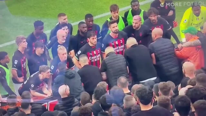 Champions League: L’intrastoria del faccia a faccia dei giocatori del Milan con i loro ultras