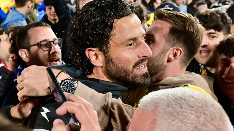 Serie A: Fabio Grosso riporta il Frosinone in Serie A