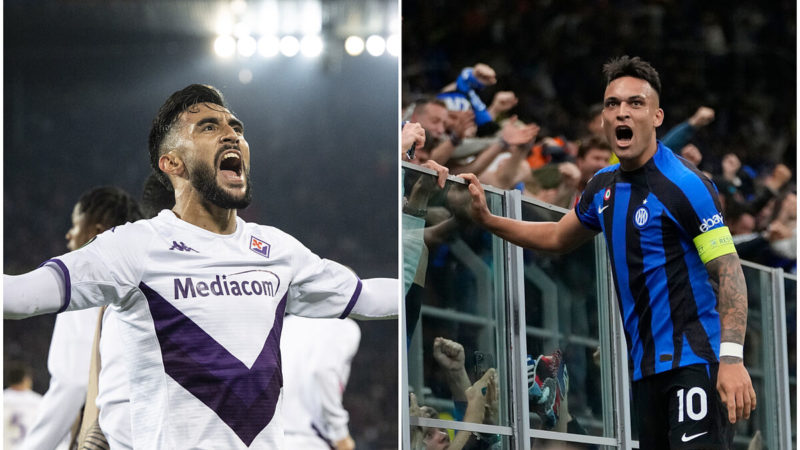 Serie A: Inter e Fiorentina si giocano la Coppa Italia per chiudere uno storico mese di aprile