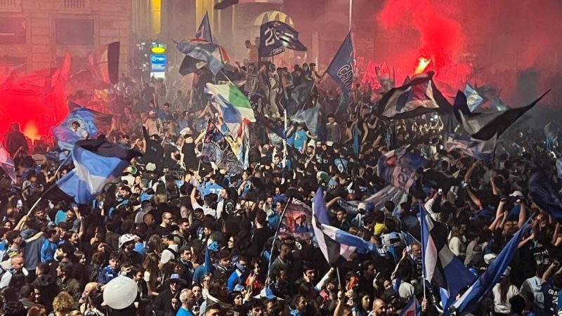 Serie A: La festa per lo scudetto è stata tremenda: anche i sismografi a Napoli hanno registrato i festeggiamenti!!