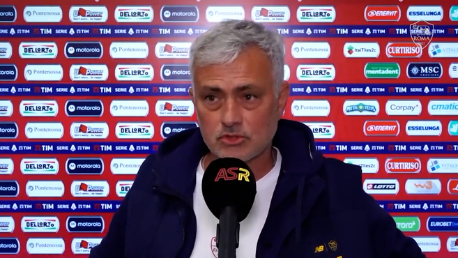 Serie A: Mourinho: “È il peggior arbitro che abbia incontrato in tutta la mia carriera, è orribile”