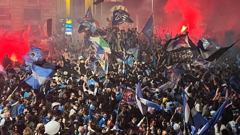 Serie A: Un morto e tre feriti da pallottole nella festa dello ‘Scudetto’ a Napoli